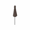 Sombrilla DKD Home Decor Marrón Negro Poliéster Acero (300 x 300 x 2