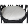Silla de Jardín DKD Home Decor 96 x 66 x 145 cm 96 x 66 x 140 cm Negr