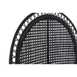 Silla de Jardín DKD Home Decor 96 x 66 x 145 cm 96 x 66 x 140 cm Negr