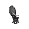 Silla de Jardín DKD Home Decor 96 x 66 x 145 cm 96 x 66 x 140 cm Negr