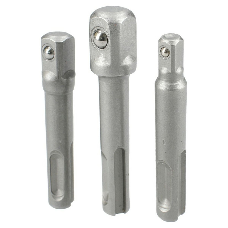 Adaptador SDS Plus Harden 1/4", 3/8", 1/2" Adaptador 1/4", 3/8", 1/2" Adaptador SDS Plus Harden 1/4", 3/8", 1/2" Adaptador 1/4", 3/8", 1/2"
