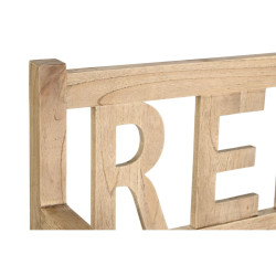 Banco DKD Home Decor Relax 120 x 44 x 87 cm Natural madera de mindi Al