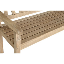 Banco DKD Home Decor Relax 120 x 44 x 87 cm Natural madera de mindi Al
