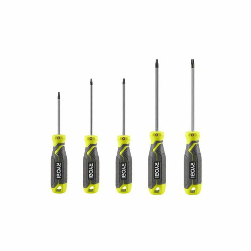 Set de Destornilladores Ryobi 5 Piezas Set de Destornilladores Ryobi 5 Piezas