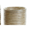 Set de maceteros DKD Home Decor Natural Marrón Ratán Bali (31 x 31 x