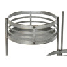 Macetero DKD Home Decor 3 en 1 Gris Metal Hierro Loft (47 x 35 x 72 cm