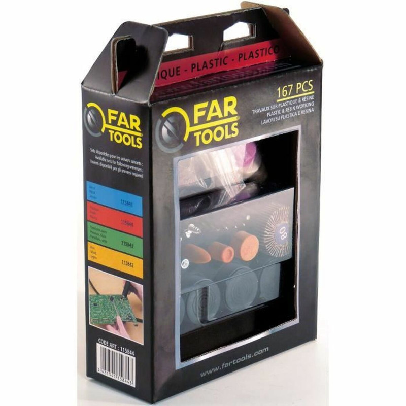 Kit de herramientas Fartools 167 Piezas Kit de herramientas Fartools 167 Piezas