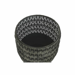 Set de Maceteros DKD Home Decor Desgastado 32 x 32 x 84 cm Metal (2 Un