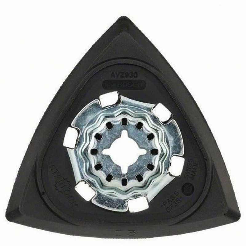 Placa de lijar BOSCH Delta Starlock AVZ 93 G Triangular 93 mm Placa de lijar BOSCH Delta Starlock AVZ 93 G Triangular 93 mm