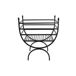Utensilios para Chimenea DKD Home Decor Soporte para Leña Acero (48 x