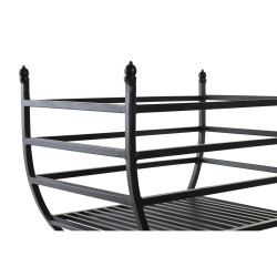 Utensilios para Chimenea DKD Home Decor Soporte para Leña Acero (48 x