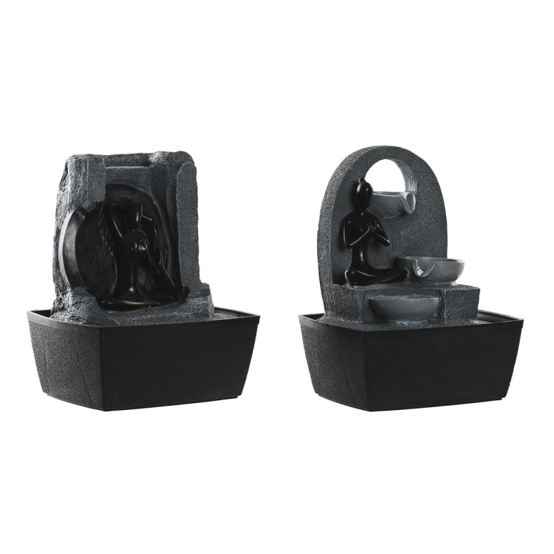 Fuente DKD Home Decor 20 x 15 x 24 cm Resina Indio (2 Unidades) Fuente DKD Home Decor 20 x 15 x 24 cm Resina Indio (2 Unidades)