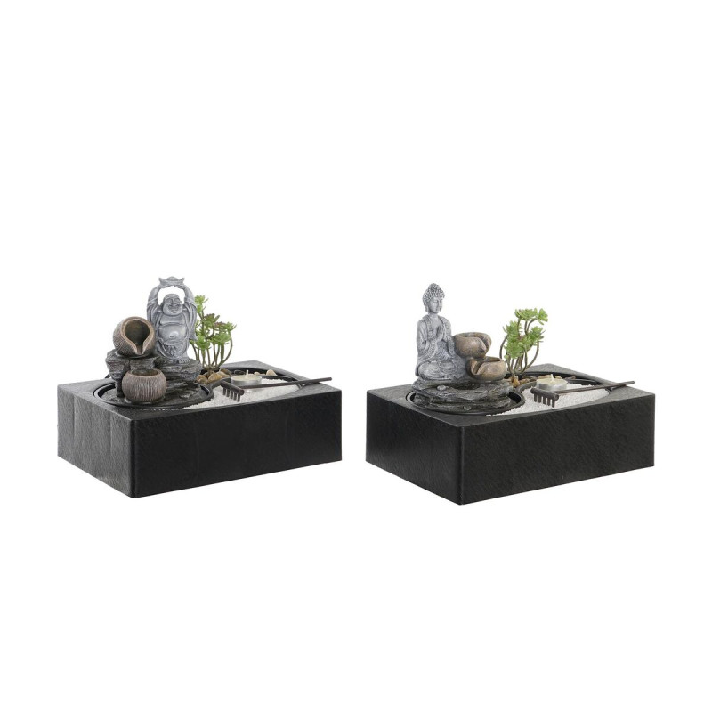 Fuente DKD Home Decor Buda Resina Oriental 29 x 21 x 23 cm (2 Unidades Fuente DKD Home Decor Buda Resina Oriental 29 x 21 x 23 cm (2 Unidades