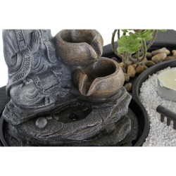Fuente DKD Home Decor Buda Resina Oriental 29 x 21 x 23 cm (2 Unidades