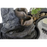 Fuente DKD Home Decor Buda Resina Oriental 29 x 21 x 23 cm (2 Unidades