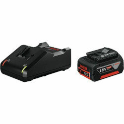 Set de cargador y baterías recargables BOSCH 4 Ah 18 V