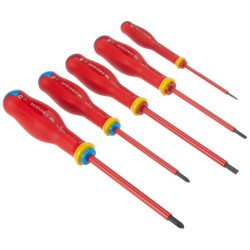 Set de Destornilladores Facom Protwist Isolated 1000V AT5VE.PB Plana P