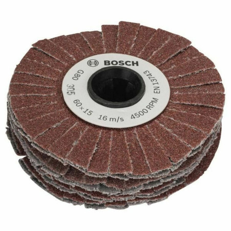 Cepillo Abrasivo BOSCH SW 15 K80 Cilindro 15 mm 80 g