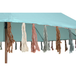 Sombrilla DKD Home Decor Acero Aluminio Azul cielo (180 x 180 x 190 cm
