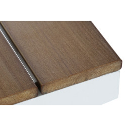 Mesa de Comedor DKD Home Decor Exterior Resina Aluminio 200 x 90 x 75