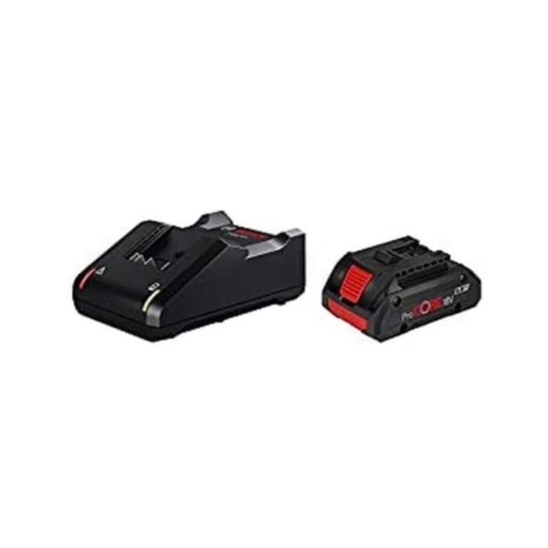 Set de cargador y baterías recargables BOSCH ProCORE 4 Ah 18 V Set de cargador y baterías recargables BOSCH ProCORE 4 Ah 18 V