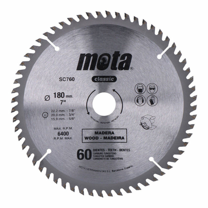 Disco de corte Mota clp18 sc760p Disco de corte Mota clp18 sc760p