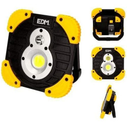 Linterna LED EDM XL Foco Recargable Amarillo 15 W 250 Lm