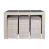 Conjunto de Mesa con 6 Sillas DKD Home Decor 143 x 80 x 100 cm