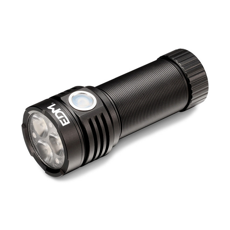 Linterna EDM Negro Aluminio 30 W Linterna EDM Negro Aluminio 30 W