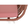 Conjunto de Mesa con 3 Sillones DKD Home Decor 124 x 74 x 84 cm Metal