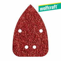 Papel de lija Wolfcraft 1757000 80 g (9,6 x 13,6 cm)