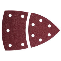 Papel de lija Wolfcraft 1814000 120 g 10 Unidades (9,5 cm)