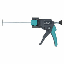 Pistola de silicona Wolfcraft MG310 Verde