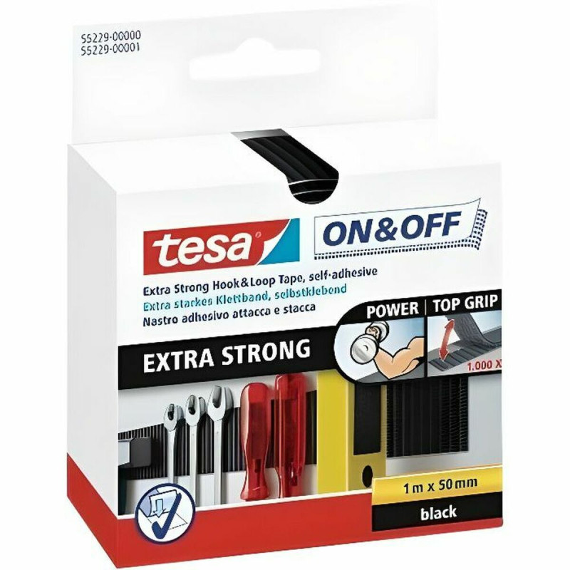 Cinta Adhesiva TESA On & Off Velcro Cinta Adhesiva TESA On & Off Velcro
