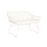 Conjunto de Sofá y Mesa DKD Home Decor Metal ratán sintético 124 x