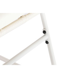 Conjunto de Sofá y Mesa DKD Home Decor Metal ratán sintético 124 x