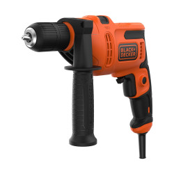 Set de taladro y accesorios Black & Decker BEH200-QS 500 W 230 V 230-2