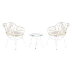 Conjunto de Mesa con 2 Sillas DKD Home Decor 56 x 57,5 x 82 cm