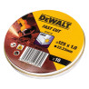 Disco de corte Dewalt Fast Cut dt3507-qz 10 Unidades 115 x 1 x 22,23 m