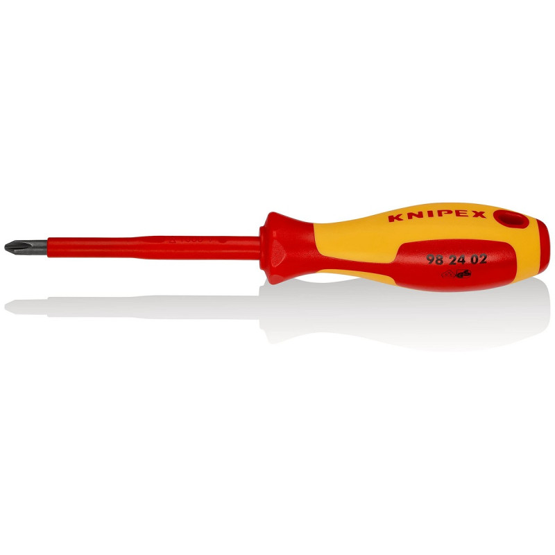 Destornillador de electricista Knipex 982402 Estrella Destornillador de electricista Knipex 982402 Estrella