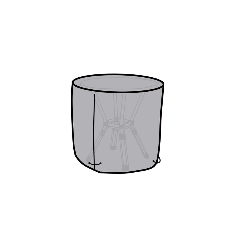 Funda Protectora DKD Home Decor Mesa Negro Aluminio Gris oscuro (132 x