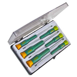 Set de destornilladores de precisión Mota DMV pH Plana 2 mm 3" 2,5 mm