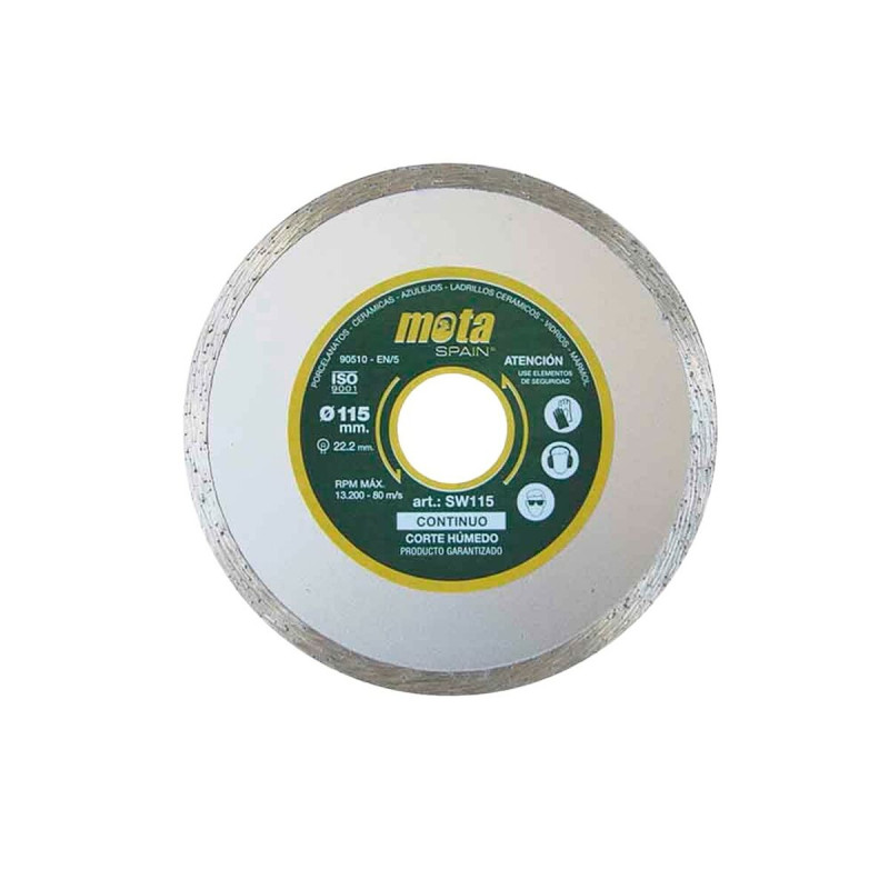 Disco de corte Mota clp18 sw115-p Disco de corte Mota clp18 sw115-p