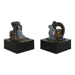 Fuente de Jardín DKD Home Decor Buda Resina 18 x 18 x 22 cm Oriental