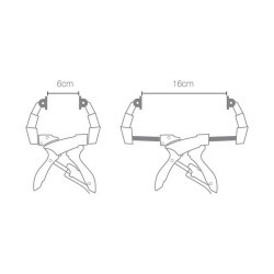 Pinza Piher 52204 Extensible De presión
