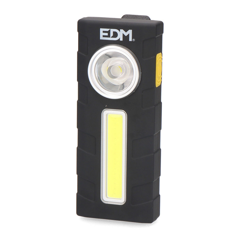 Linterna LED EDM Petaca Negro 320 Lm Linterna LED EDM Petaca Negro 320 Lm