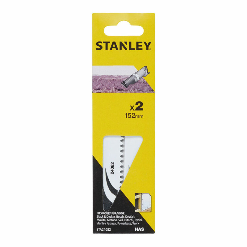 Hoja Sierra Stanley sta24082-xj Hormigón 15,2 cm (2 Unidades) Hoja Sierra Stanley sta24082-xj Hormigón 15,2 cm (2 Unidades)