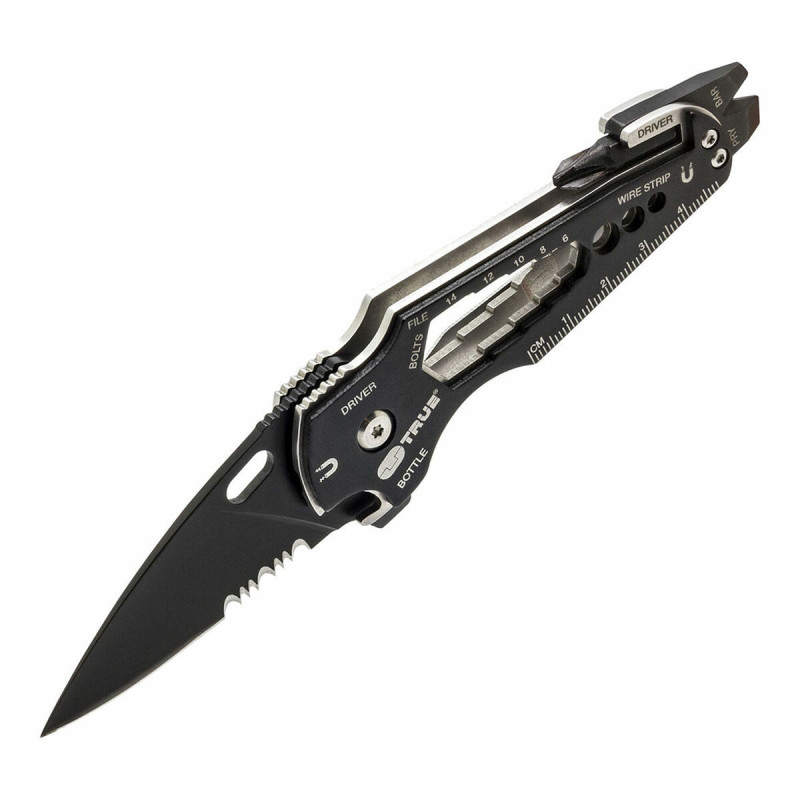 Navaja multiusos True Smartknife tu6869 15 en 1 Negro Navaja multiusos True Smartknife tu6869 15 en 1 Negro