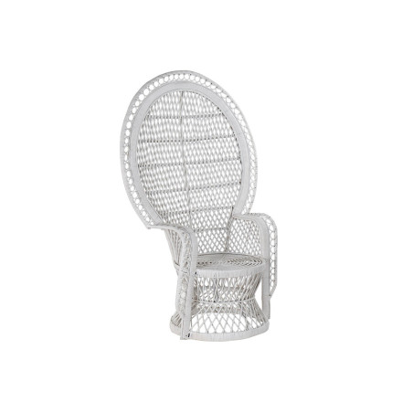 Sillón de jardín DKD Home Decor Blanco 102 x 66 x 146 cm 97 x 66 x 1