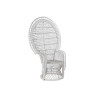 Sillón de jardín DKD Home Decor Blanco 102 x 66 x 146 cm 97 x 66 x 1